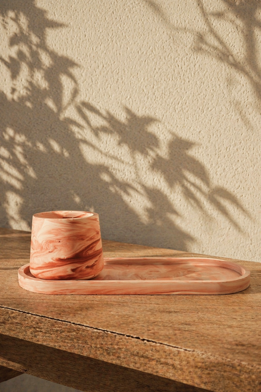 Vela Oval | Naranja Especiada
