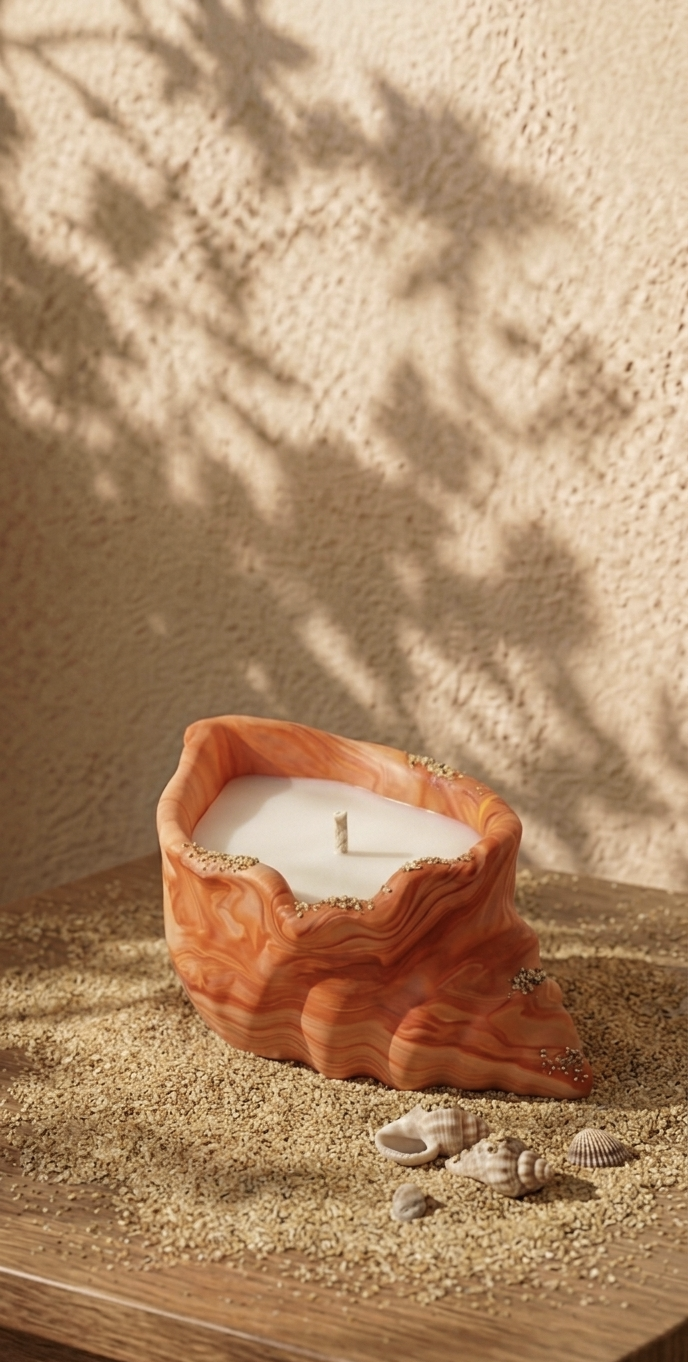 Vela Caracola de Mar