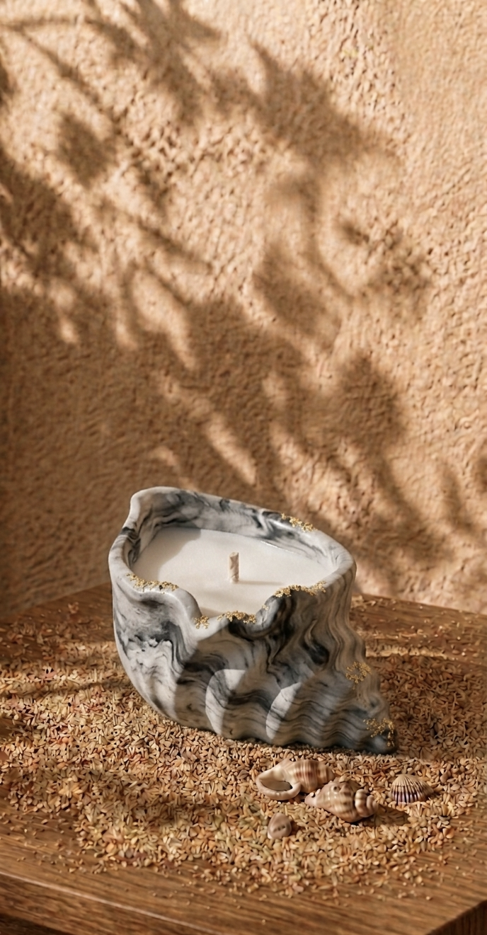 Vela Caracola de Mar